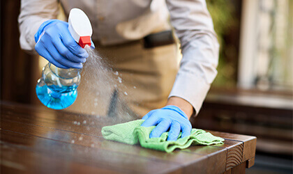 Male Professional Cleaner
